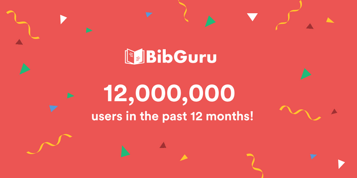 BibGuru reaches 12 million followers