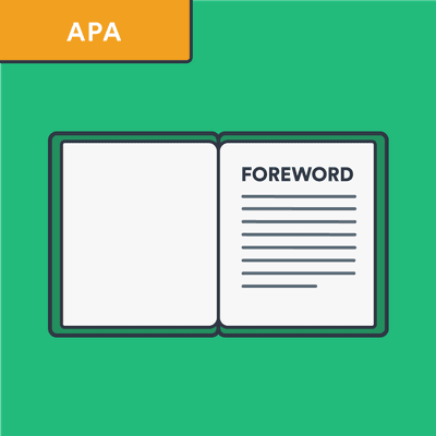 APA: how to cite a foreword [Update 2023] - BibGuru Guides
