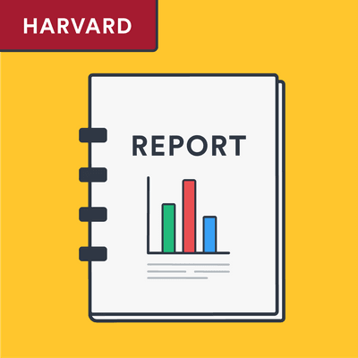 Harvard report citation