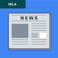 MLA: how to cite a newspaper article [Update 2023] - BibGuru Guides